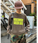 【UNISEX】NEWアシッドウォッシュ加工/裏毛ロゴスウェット