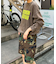 【UNISEX】NEWアシッドウォッシュ加工/裏毛ロゴスウェット