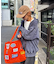 【UNISEX】アシッドウォッシュ加工ロゴジップパーカー