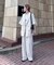 ≪3サイズ展開≫テックリネンワイドパンツ