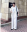≪3サイズ展開≫テックリネンワイドパンツ