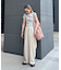 ≪3サイズ展開≫テックリネンワイドパンツ