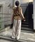 ≪3サイズ展開≫テックリネンワイドパンツ