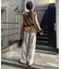≪3サイズ展開≫テックリネンワイドパンツ