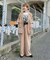 ≪3サイズ展開≫テックリネンワイドパンツ