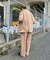 ≪3サイズ展開≫テックリネンワイドパンツ