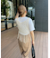 ≪3サイズ展開≫テックリネンワイドパンツ
