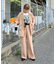 ≪3サイズ展開≫テックリネンワイドパンツ