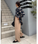 ≪3サイズ展開≫テックリネンワイドパンツ