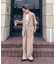 ≪3サイズ展開≫テックリネンワイドパンツ