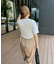 ≪3サイズ展開≫テックリネンワイドパンツ