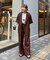 ≪3サイズ展開≫テックリネンワイドパンツ