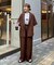 ≪3サイズ展開≫テックリネンワイドパンツ