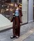 ≪3サイズ展開≫テックリネンワイドパンツ
