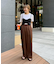 ≪3サイズ展開≫テックリネンワイドパンツ