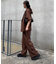≪3サイズ展開≫テックリネンワイドパンツ