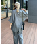 ≪3サイズ展開≫テックリネンワイドパンツ
