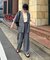 ≪3サイズ展開≫テックリネンワイドパンツ