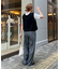 ≪3サイズ展開≫テックリネンワイドパンツ