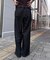 ≪3サイズ展開≫テックリネンワイドパンツ
