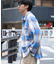 【ユニセックス】カラミオリオンブレーチェックシャツ