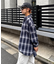 【ユニセックス】カラミオリオンブレーチェックシャツ