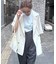 ≪シワになりにくい≫テックリネン半袖シャツジャケット