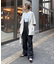 ≪シワになりにくい≫テックリネン半袖シャツジャケット