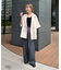 ≪シワになりにくい≫テックリネン半袖シャツジャケット