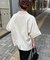 ≪シワになりにくい≫テックリネン半袖シャツジャケット