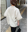 ≪シワになりにくい≫テックリネン半袖シャツジャケット