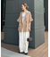 ≪シワになりにくい≫テックリネン半袖シャツジャケット