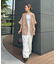 ≪シワになりにくい≫テックリネン半袖シャツジャケット