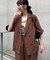≪シワになりにくい≫テックリネン半袖シャツジャケット