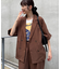 ≪シワになりにくい≫テックリネン半袖シャツジャケット