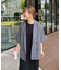 ≪シワになりにくい≫テックリネン半袖シャツジャケット