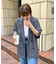 ≪シワになりにくい≫テックリネン半袖シャツジャケット