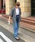 ≪シワになりにくい≫テックリネン半袖シャツジャケット