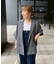 ≪シワになりにくい≫テックリネン半袖シャツジャケット