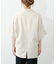 ≪シワになりにくい≫テックリネン半袖シャツジャケット