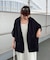 ≪シワになりにくい≫テックリネン半袖シャツジャケット