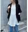 ≪シワになりにくい≫テックリネン半袖シャツジャケット