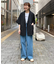 ≪シワになりにくい≫テックリネン半袖シャツジャケット
