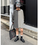 【SOUNDSGOOOOD】配色ステッチサイドスリットTee長袖