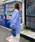 【SOUNDSGOOOOD】配色ステッチサイドスリットTee長袖