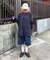【SOUNDSGOOOOD】配色ステッチサイドスリットTee長袖