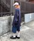 【SOUNDSGOOOOD】配色ステッチサイドスリットTee長袖