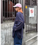 【SOUNDSGOOOOD】配色ステッチサイドスリットTee長袖