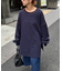 【SOUNDSGOOOOD】配色ステッチサイドスリットTee長袖