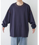 【SOUNDSGOOOOD】配色ステッチサイドスリットTee長袖